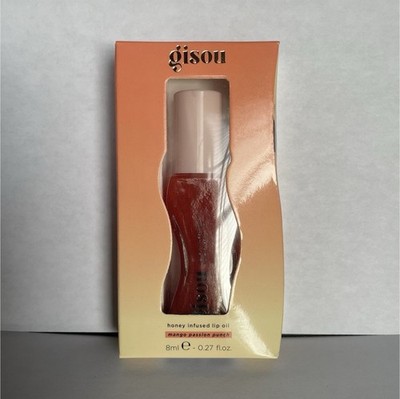 Gisou Honey Infused Lip Oil Mango Passion Punch Hydrating Shine 8ml
