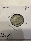 1952-D Roosevelt dime SILVER (1126)