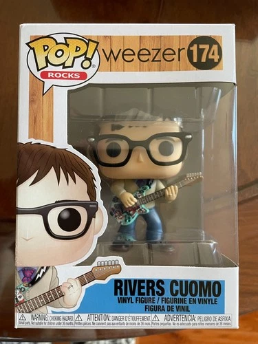 Funko Pop! Rocks: Rivers Cuomo #174 Weezer NIB w/Protector
