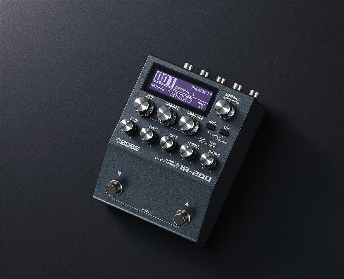BOSS IR-200 Amp and Cabinet Processor Japan NEW | eBay BOSS IR-200 Amp and Cabinet Processor Japan NEW | eBay