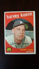 1959 topps baseball cards #1 to #75, complete your set