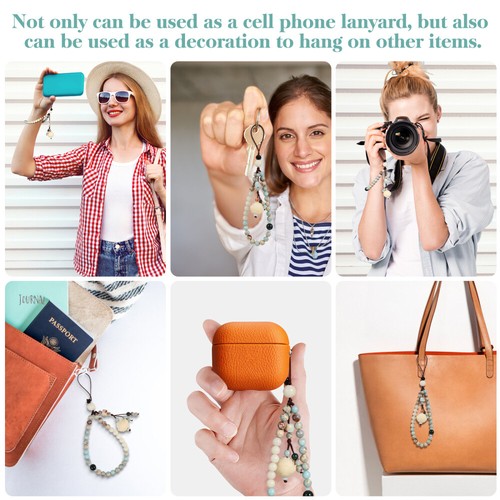 Brelok dla kobiet Pasek na nadgarstek do etui na telefon Bransoletka na telefon Pasek - Zdjęcie 6 z 12