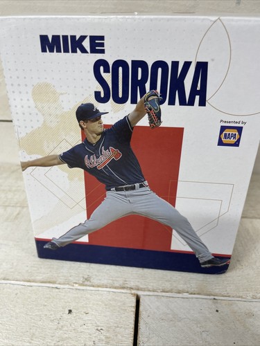 Mike Soroka 2021 Bobblehead Atlanta Braves SGA NAPA Fast Shipping NIB Fast Ship - Picture 3 of 9