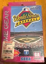 Sega Game Gear GG - World Series Baseball (1993) - Factory Sealed