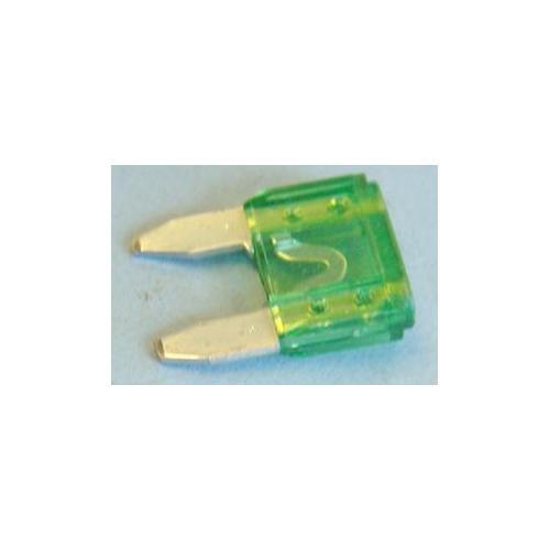 RT08146 0297030 WXOCRV Littelfuse Fuse Auto Mini-Blade 30A 5 pack - Picture 2 of 2
