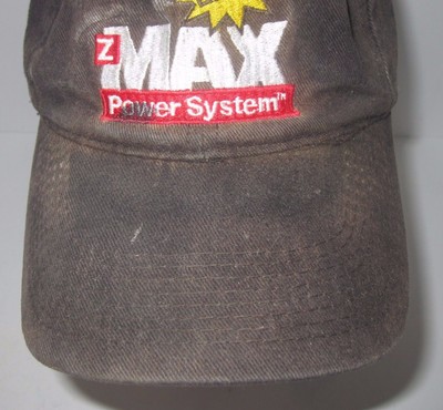 Casquette Distressed ZMax Power System Avec LinkKite – Très Usée, Sale, Style Garage Mécanique