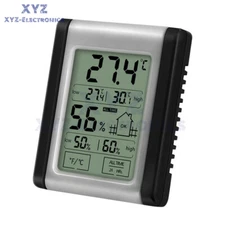 iPower Digital Hygrometer Indoor Thermometer Temperature Humidity Monitor Gauge