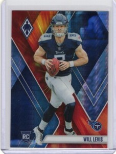 2023 Panini Phoenix Fire Burst #118 Will Levis RC Titans 226/340