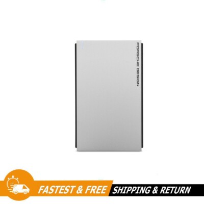 LaCie HDD ポータブルハードディスク2TB Porsche Design Lacie 2TB External Hard Drive Porsche Design Mobile Metal