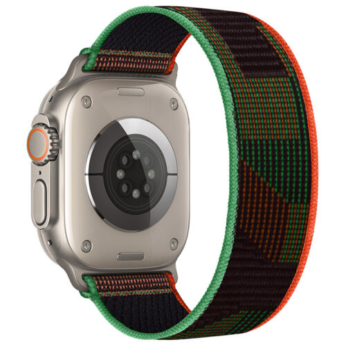 Elastic Solo Loop Band Nylon Strap For Apple Watch Ultra 49mm 10 9 8 7 6 38-46mm - Picture 24 of 25