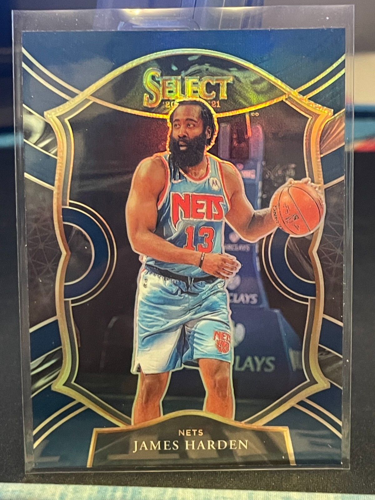 2020-21 Select Prizms Blue #12 James Harden