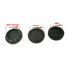 10pcs Microscope objective lens CCD Camera Lens Dust Cover M26 RMS C-mount