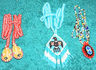 An Assortment of 3 Native American Seed Bead Beaded Necklaces — photo 1