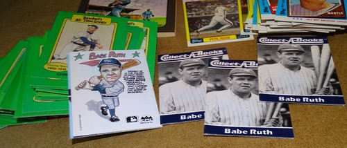 1980s Baseball Cards, etc. (found in storage) Babe Ruth, Mickey Mantle, etc. - Picture 3 of 7