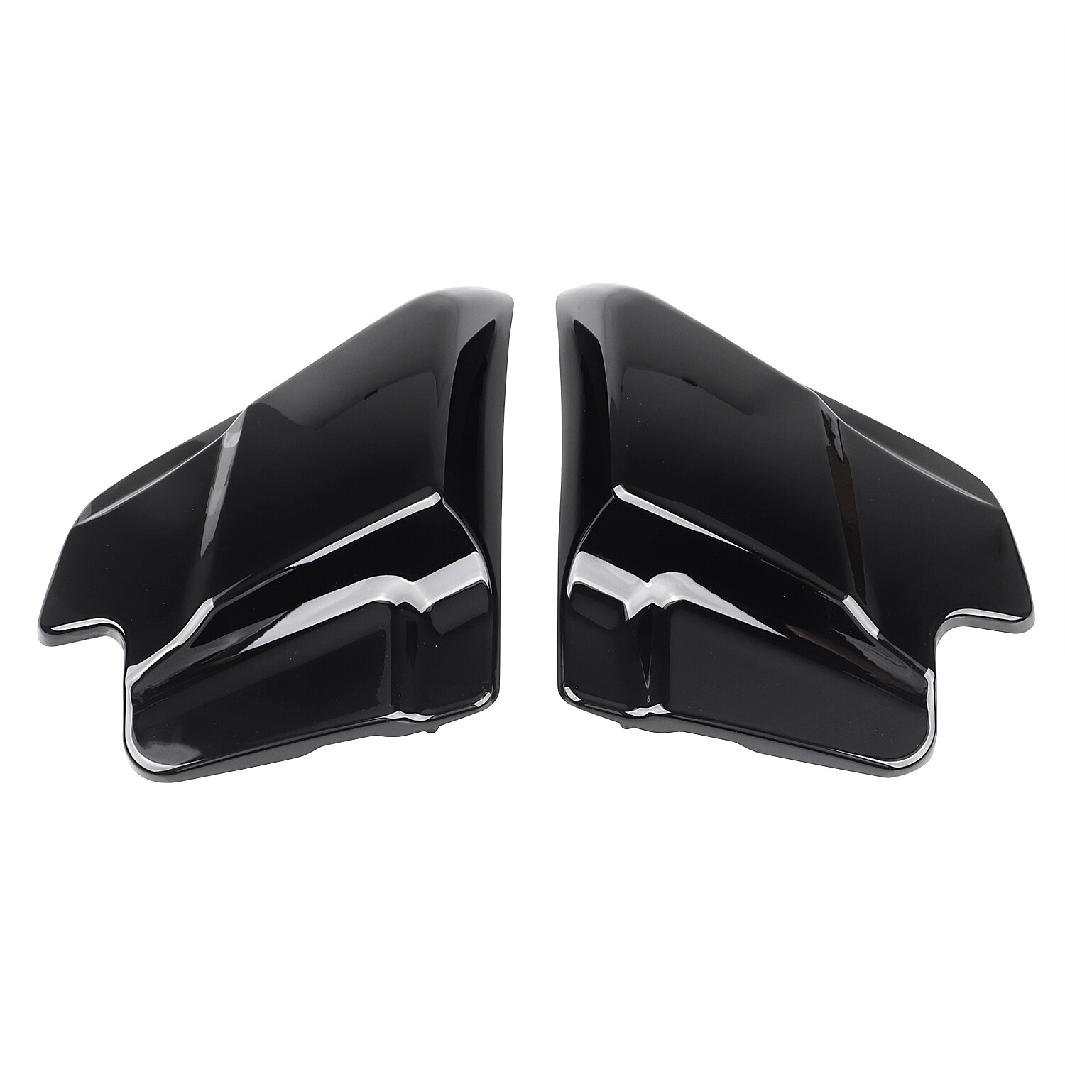 Motorcycle Left & Right Side Covers Panel For Harley Electra Road Street Glide