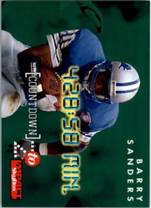 1995 Skybox Impact Football "Insert" Cards