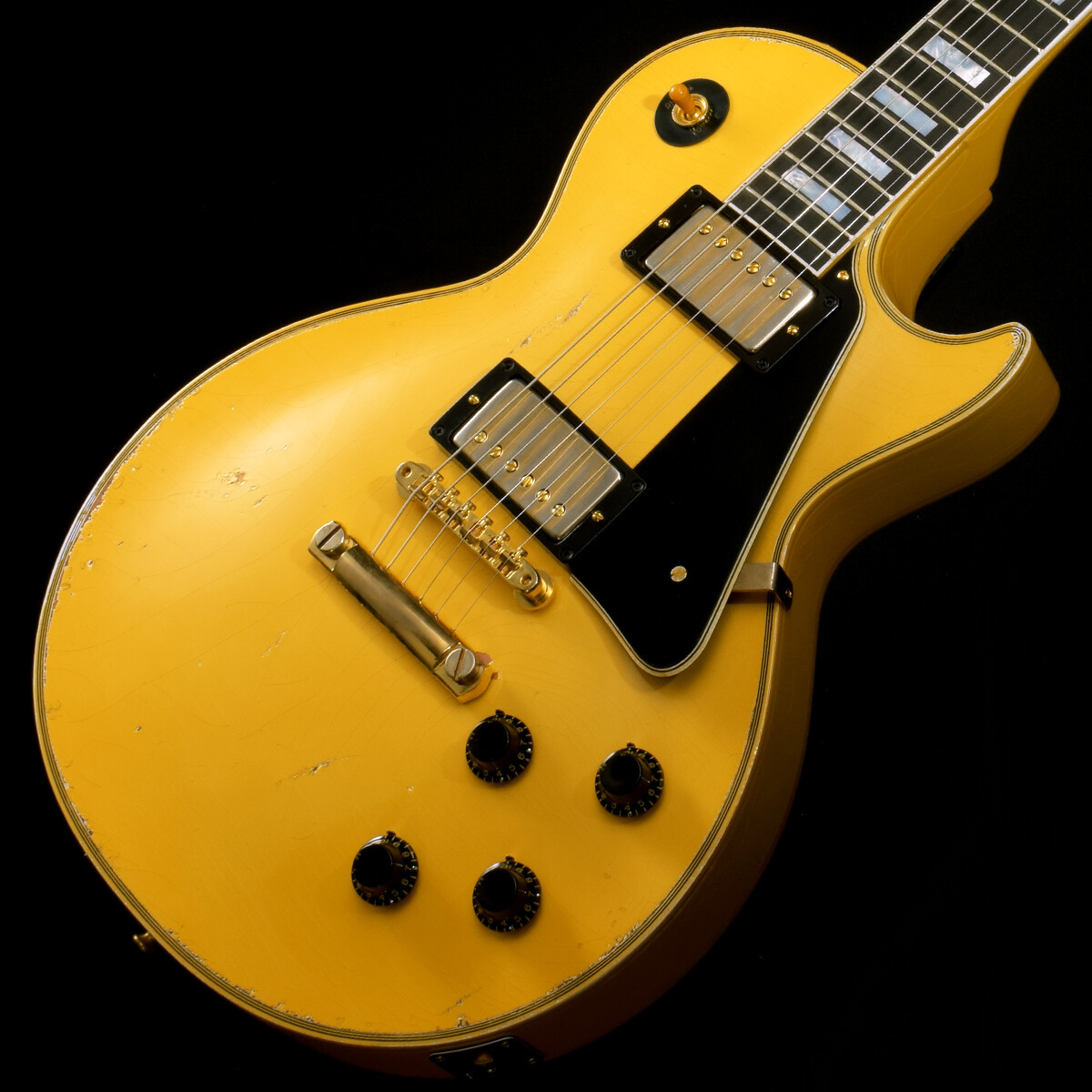 Gibson Murphy Lab 1957 Les Paul Custom Heavy Aged Heavy