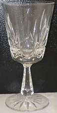Set of 4 Waterford Rosslare (Cut) Water Goblets