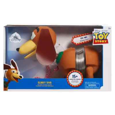 Disney Pixar's Toy Story Slinky Dog Talking Action Toy Figure New Damaged  Box