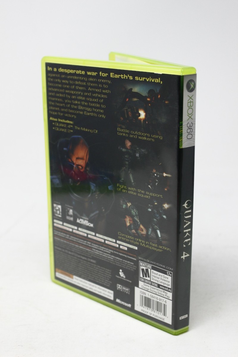 Quake 4 - Xbox 360 FPS - See Desc 47875810174| eBay