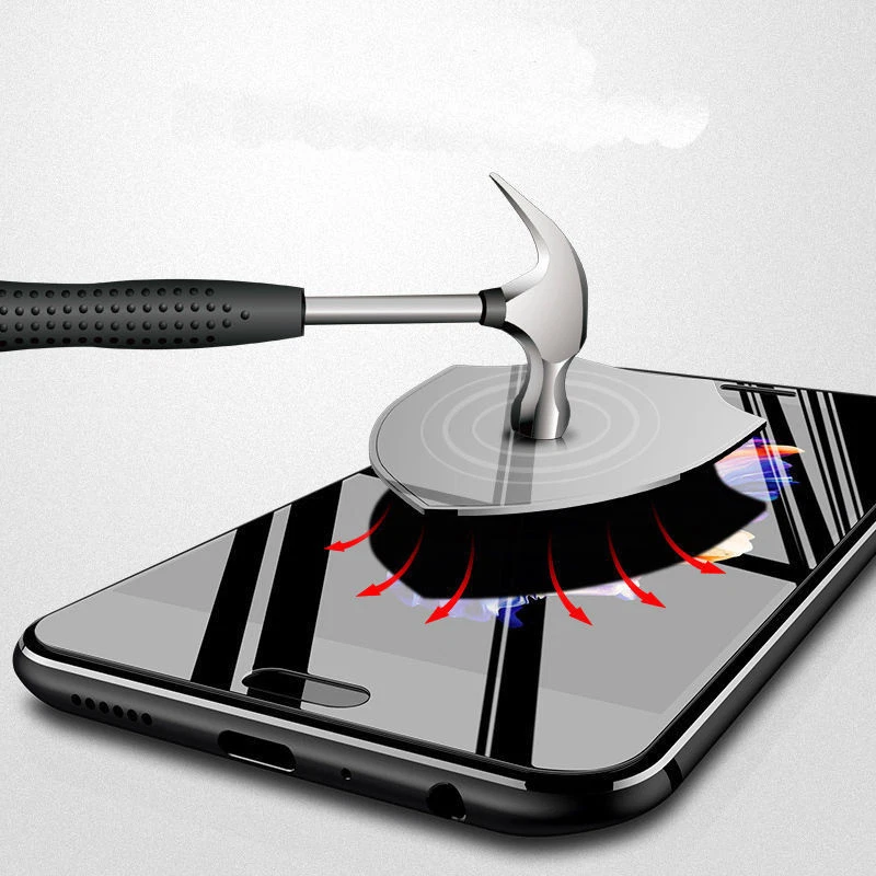 For OnePlus 9 Pro Nord 8 7T 6T Full Cover Curved Tempered Glass Screen Protector - Image 3 of 4