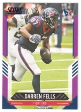 Darren Fells 2021 Score Purple #286 Texans