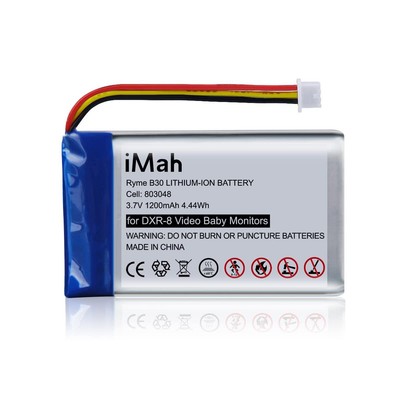 iMah Replacement for Infant Optics DXR-8 Baby Monitor 1-Pack, 