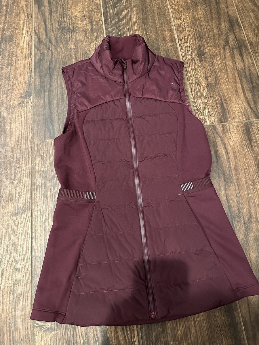 Lululemon Down for It All Vest ダークグリーン　6 Lululemon Down for It All Vest ダークグリーン 6