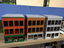 O Scale Storefront Buiilding - Built Up - Full color - Multiple Variations Avail