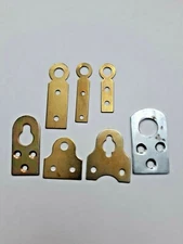 CLOCK HANGING BRACKETS BRASS PLATED AND STEEL 7 DIFFERENT ONES