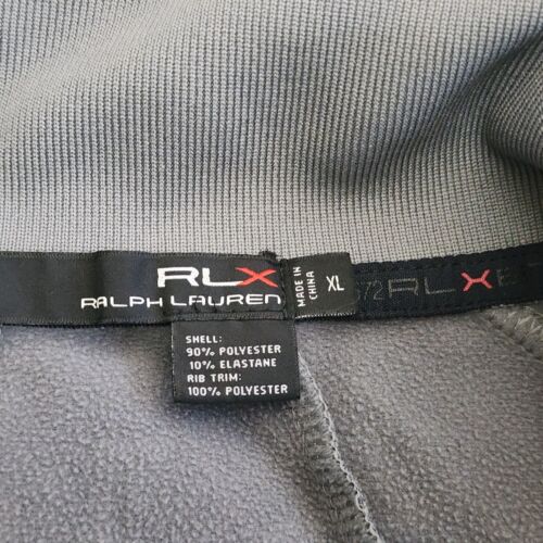 RALPH LAUREN RLX Jacke Herren Größe XL grau Full Zip Windbreaker Golf Performance - Bild 4 von 14
