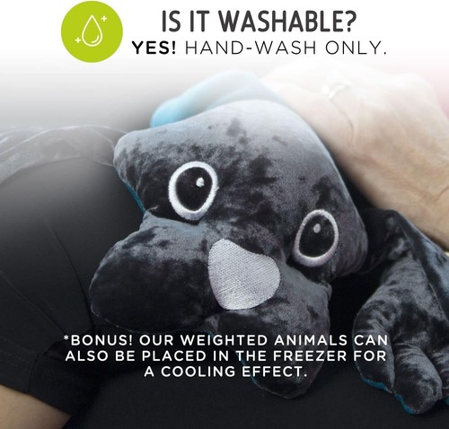 Weighted Dog Stuffed Animal for Kids & Adults - Stuffed Therapy Dog Sensory L... - Picture 9 of 9