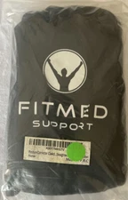 Upper Back Brace Posture Corrector for Unisex - Black Neck Back Strains