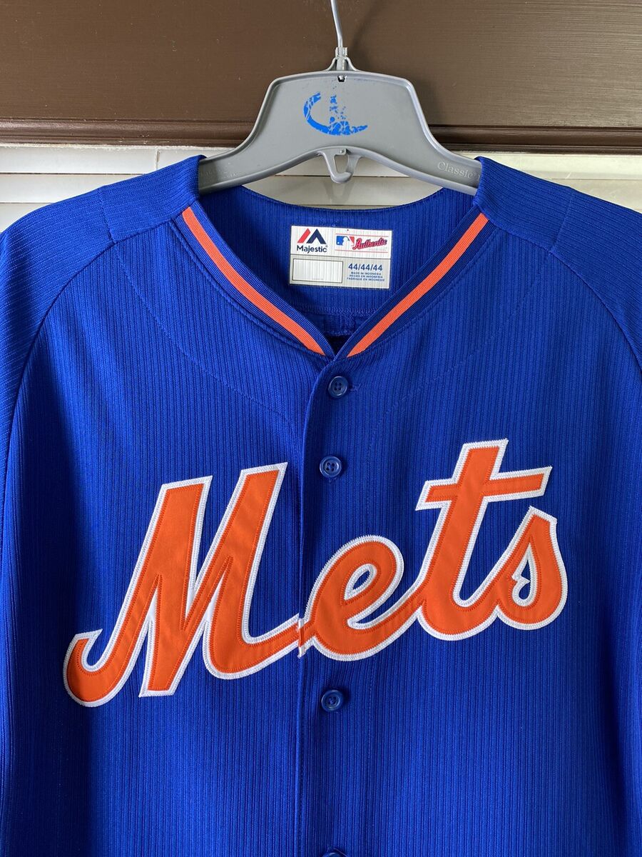 New York Mets Matt Harvey Signed Blue Majestic Cool Base Jersey Size XL