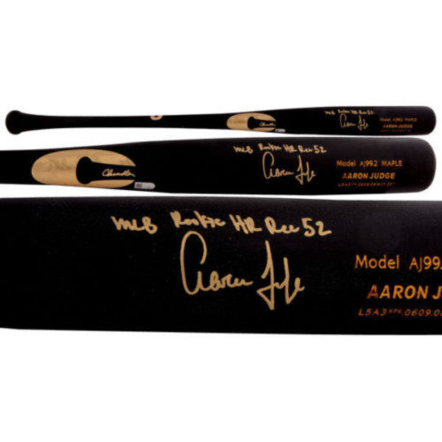 Aaron Judge Signed Rookie Chandler Bat LE#77/99 w/Inscription Fanatics &MLB COA