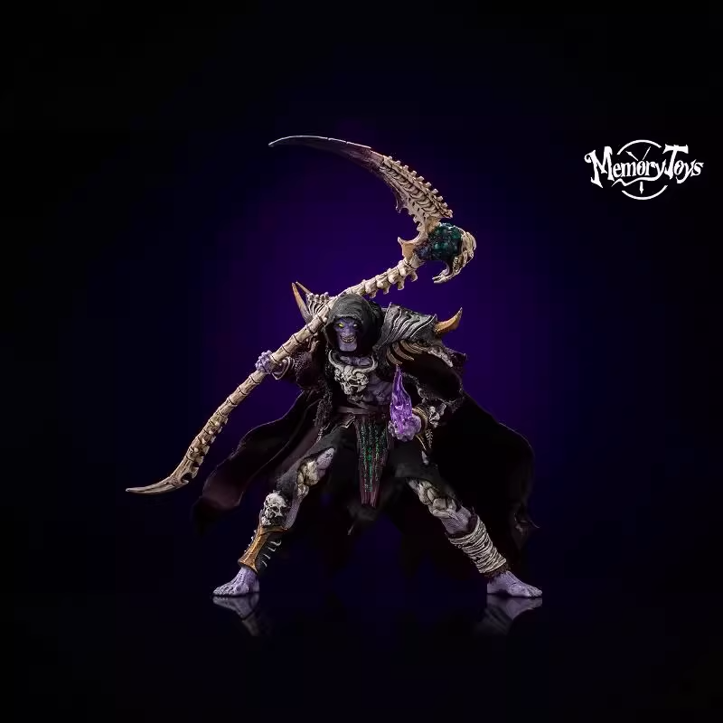 Memory Toys WOW 1/12 Undead Warlock Baron Salman + Imp