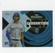 2022 Topps Chrome Update Generation Now M.J. Melendez