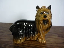 Vintage Coopercraft Yorkshire Terrier YORKIE Dog Figurine Ornament w Orig Label