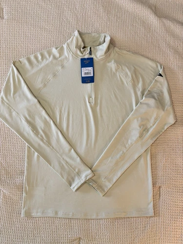 Brooks Heather Honeydew Dash Running Half Zip, Size, Medium, BNWT, Super Soft!