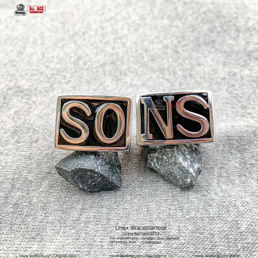 ring sons of anarchy so ns stainless316l / soa harley