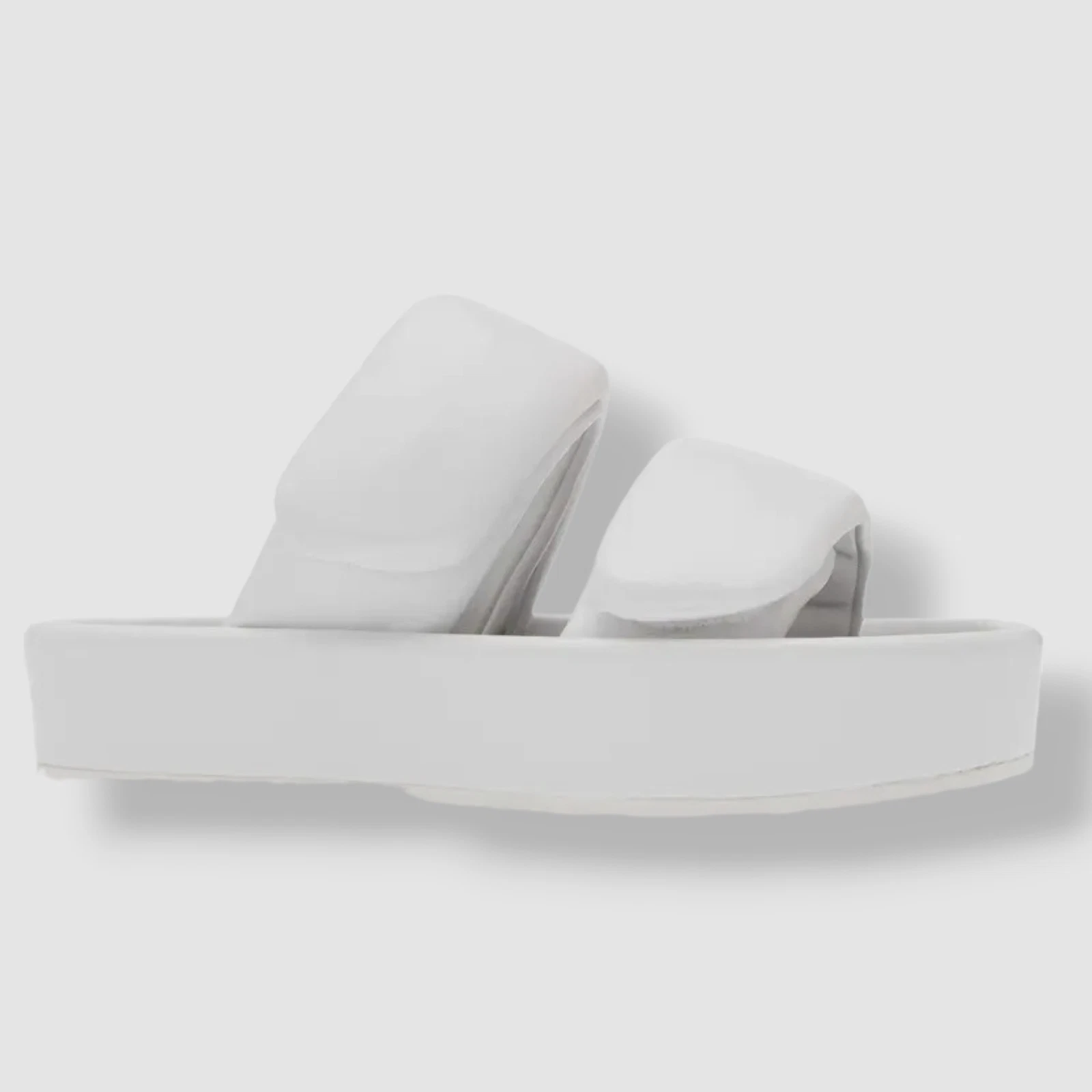 VANS Sandali bianchi Dries Van Noten da donna bianchi con doppio cinturino da $740 taglia US 8 EU 38