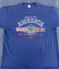 VINTAGE Mall Of America Minnesota 1980s Single Stitch Shirt USA MADE 2XL 300