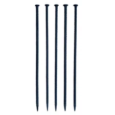 Sandbaggy 24" Steel Rebar Stakes with Nail Head - Garden Stakes (#4 Rebar)
