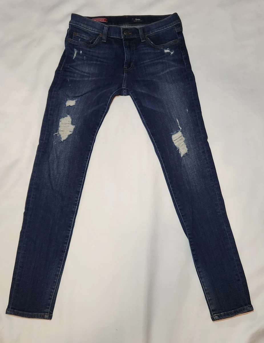 Red engine scorcher jeans cheap