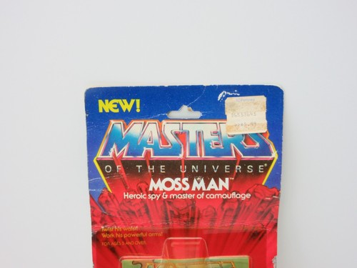 MOTU,VINTAGE,MOSS MAN,Masters of the Universe,MOC,sigillato,figura,He-Man - Foto 3 di 10