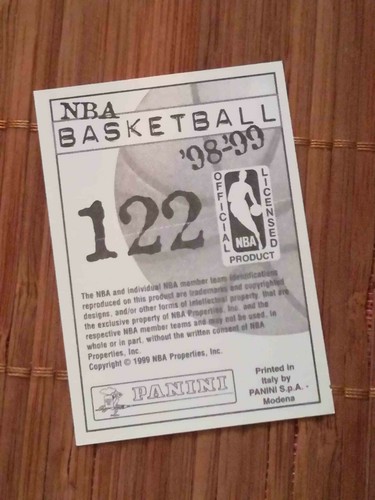* PICK ANY STICKER * Panini NBA Basketball 1998 1999 98 99 NEW UPDATED LIST - Zdjęcie 231 z 299