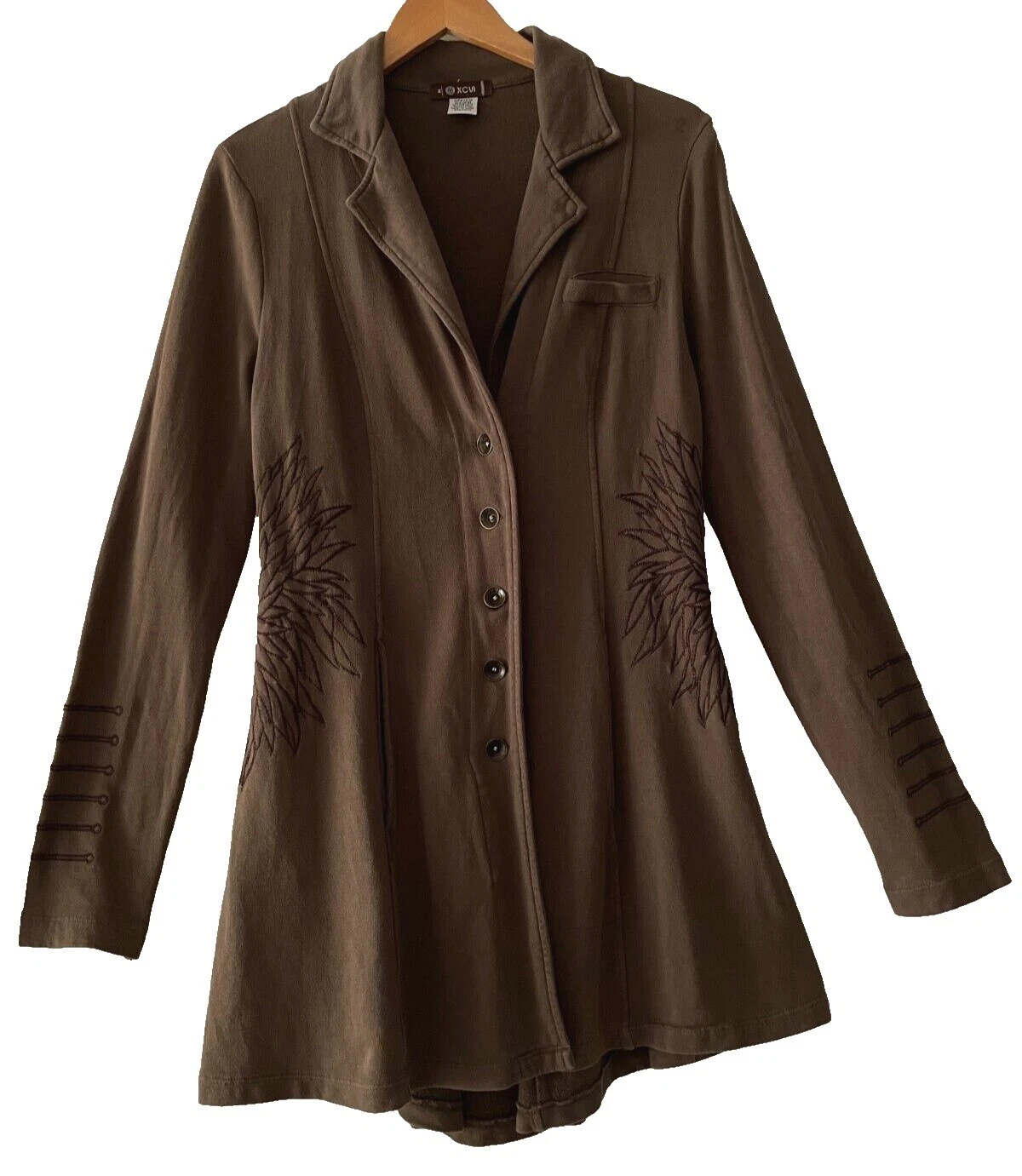 XCVI marrón sólido abrigos, chaquetas y chalecos para Mujeres