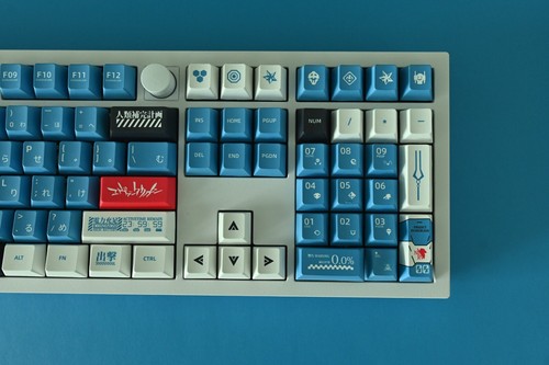 Eva Unit 00 Mecha Robot Anime Thème Japonais Keycap Set pour Clavier Mécanique - Photo 10/21