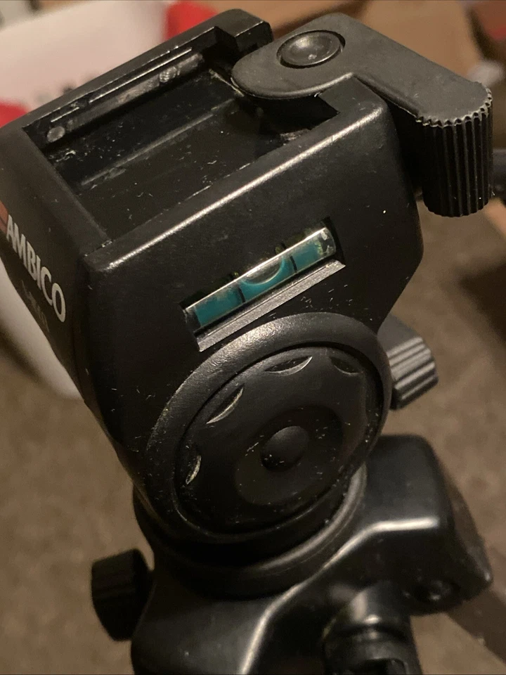 Ambico V-0554 Video Camera Tripod 57 Inch Light Weight Telescoping Reel - Image 4 of 4