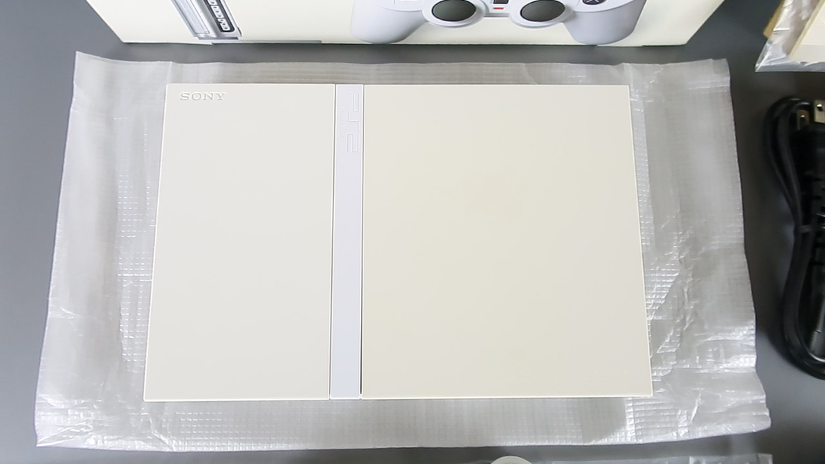 Sony Playstation 2 PS2 Slim Console White SCPH-77000 CW Excellent